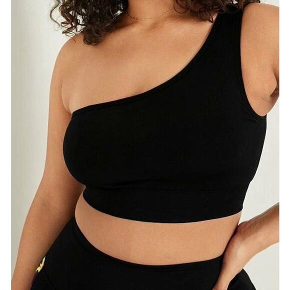 PINK Ultimate Lightly Lined Sports Bra Black Large - Picture 1 of 7